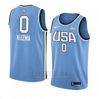 Camiseta 2019 Rising Star Jayson Tatum #0 USA Azul