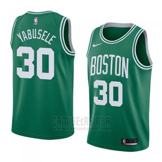 Camiseta Boston Celtics Guerschon Yabusele #30 Icon 2018 Verde