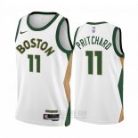 Camiseta Boston Celtics Payton Pritchard #11 Ciudad 2023-24 Blanco