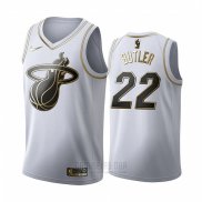 Camiseta Golden Edition Miami Heat Jimmy Butler #22 Blanco