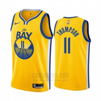 Camiseta Golden State Warriors Klay Thompson #11 Statement 2019-20 Amarillo