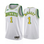 Camiseta Houston Rockets Tracy Mcgrady #1 Classic 2022-23 Blanco