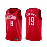 Camiseta Houston Rockets Tyson Chandler #19 Earned Rojo