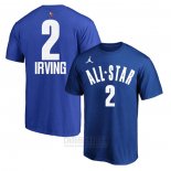 Camiseta Manga Corta All Star 2023 Kyrie Irving Azul
