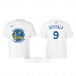 Camiseta Manga Corta Andre Iguodala Golden State Warriors 2019 Blanco