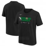 Camiseta Manga Corta Boston Celtics 2023 NBA Playoffs Mantra Negro