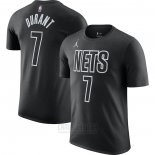 Camiseta Manga Corta Brooklyn Nets Kevin Durant Statement 2022-23 Negro