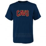 Camiseta Manga Corta Cleveland Cavaliers Azul6