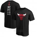 Camiseta Manga Corta Coby White Chicago Bulls 2019-20 Negro