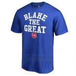 Camiseta Manga Corta Detroit Pistons Azul Blake The Great