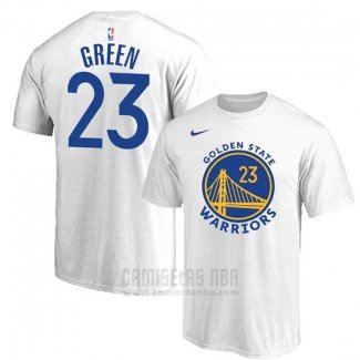 Camiseta Manga Corta Draymond Green Golden State Warriors 2019-20 Blanco