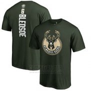 Camiseta Manga Corta Eric Bledsoe Milwaukee Bucks Verde