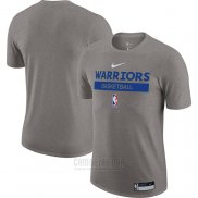 Camiseta Manga Corta Golden State Warriors Practice Performance 2022-23 Gris