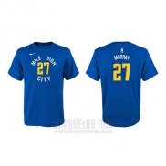 Camiseta Manga Corta Jamal Murray Denver Nuggets Azul