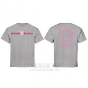 Camiseta Manga Corta James Harden Houston Rockets Gris Peppa Pig Cruzado
