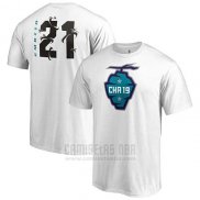 Camiseta Manga Corta Joel Embiid All Star 2019 Philadelphia 76ers Blanco2