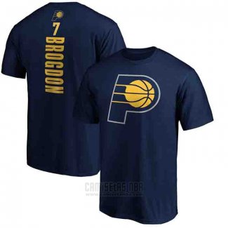 Camiseta Manga Corta Malcolm Brogdon Indiana Pacers Azul