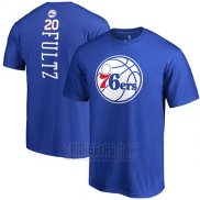 Camiseta Manga Corta Markelle Fultz Philadelphia 76ers Azul