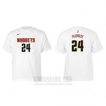 Camiseta Manga Corta Mason Plumlee Denver Nuggets Blanco