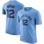 Camiseta Manga Corta Memphis Grizzlies Ja Morant Statement Azul