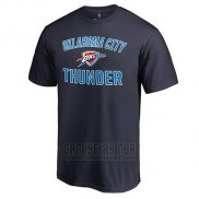 Camiseta Manga Corta Oklahoma City Thunder Azul Marino