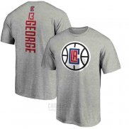 Camiseta Manga Corta Paul George Los Angeles Clippers 2019-20 Gris