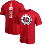 Camiseta Manga Corta Paul George Los Angeles Clippers 2019-20 Rojo