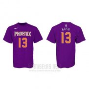 Camiseta Manga Corta Steve Nash Phoenix Suns Violeta