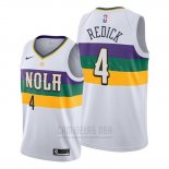 Camiseta New Orleans Pelicans J.j. Redick #4 Ciudad Blanco