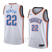 Camiseta Oklahoma City Thunder Hamidou Diallo #22 Association 2018 Blanco