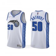 Camiseta Orlando Magic Cole Anthony #50 Earned 2020-21 Blanco