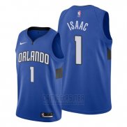 Camiseta Orlando Magic Jonathan Isaac #1 Statement Edition Azul