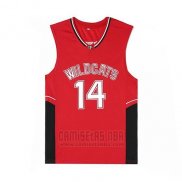 Camiseta Pelicula Wildcats Bolton Rojo