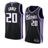 Camiseta Sacramento Kings Colby Jones #20 Icon 2023-24 Negro