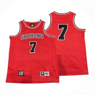 Camiseta Shohoku Miyagi #7 Rojo