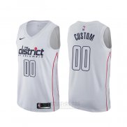 Camiseta Washington Wizards Personalizada Ciudad Blanco