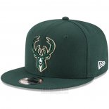 Gorra Milwaukee Bucks 9FIFTY Snapback Verde2