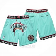 Pantalone Memphis Grizzlies Just Don 1995-96 Verde