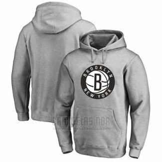 Sudaderas con Capucha Brooklyn Nets Gris