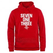 Sudaderas con Capucha Houston Rockets Rojo Seven One Three