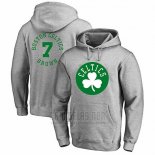 Sudaderas con Capucha Jaylen Brown Boston Celtics Gris