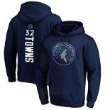 Sudaderas con Capucha Karl-Anthony Towns Minnesota Timberwolves Azul