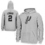 Sudaderas con Capucha Kawhi Leonard San Antonio Spurs Gris