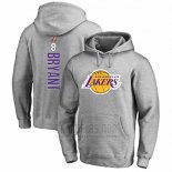 Sudaderas con Capucha Kobe Bryant Los Angeles Lakers Gris