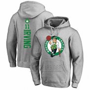 Sudaderas con Capucha Kyrie Irving Boston Celtics Gris2