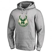 Sudaderas con Capucha Milwaukee Bucks Gris