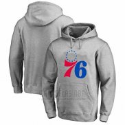 Sudaderas con Capucha Philadelphia 76ers Gris2