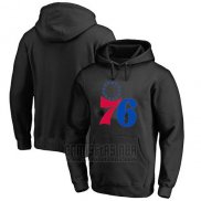 Sudaderas con Capucha Philadelphia 76ers Negro