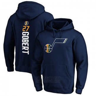 Sudaderas con Capucha Rudy Gobert Utah Jazz Azul