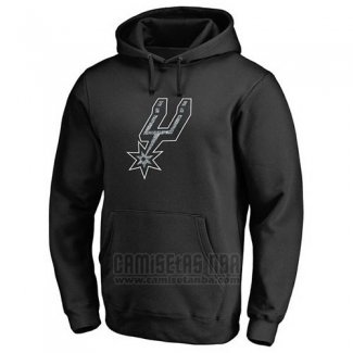 Sudaderas con Capucha San Antonio Spurs Negro1